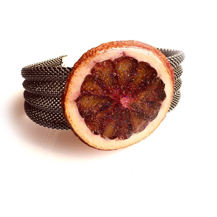 Blood Orange Armbånd - Frugt smykker for engroshandel hos Glitterlimes