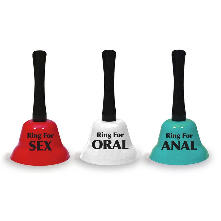 Little Genie Productions - Wholesale Gag Gift/Novelty Gift - Ring Bell for Sex, Red Bell