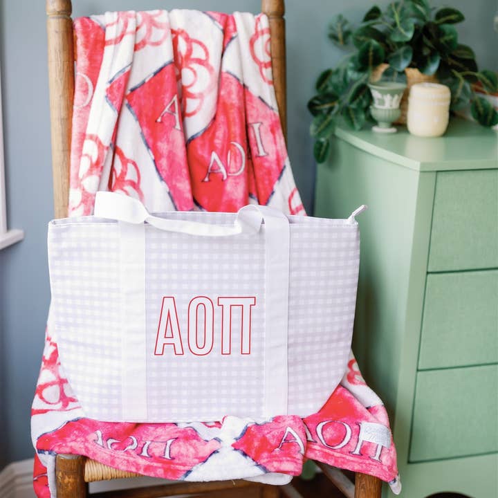 Gracefully Made Art - Wholesale Tote Bag - Women's - Alpha Omicron Pi Tote Bag, Sorority2