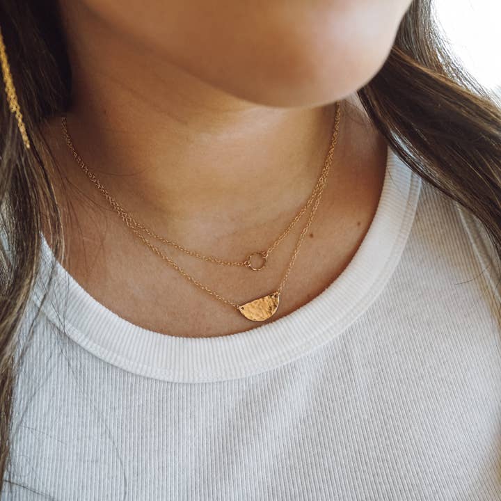 Rippie Mae - Wholesale Pendant/Charm Necklace - Simple Circle Necklace5