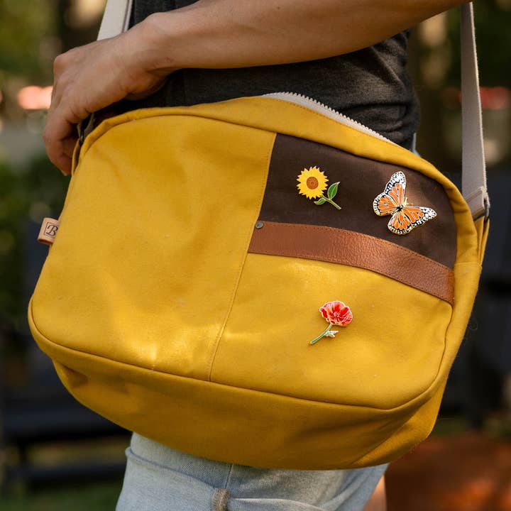 Happily Plants - Wholesale Lapel Pin/Button - Sunflower Lapel Pin, Garden Plant Flower Farm Gifts2