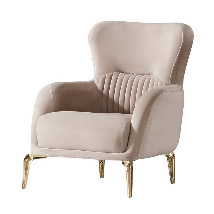 Royal Chair Beige for wholesale by Furnia group corporation