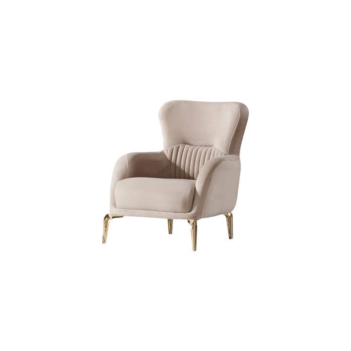 Royal Convertible Livingroom Set (2 Sofa & 2 Chair) Beige for wholesale by Furnia group corporation