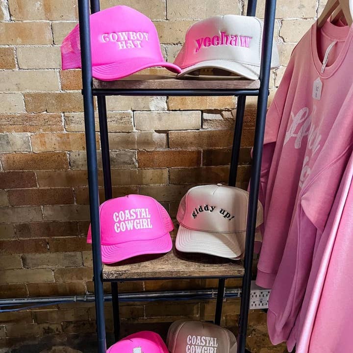 The Candy Collections - Wholesale Trucker hat – Women’s - Coastal Cowgirl summer trendy hat Trucker cap3