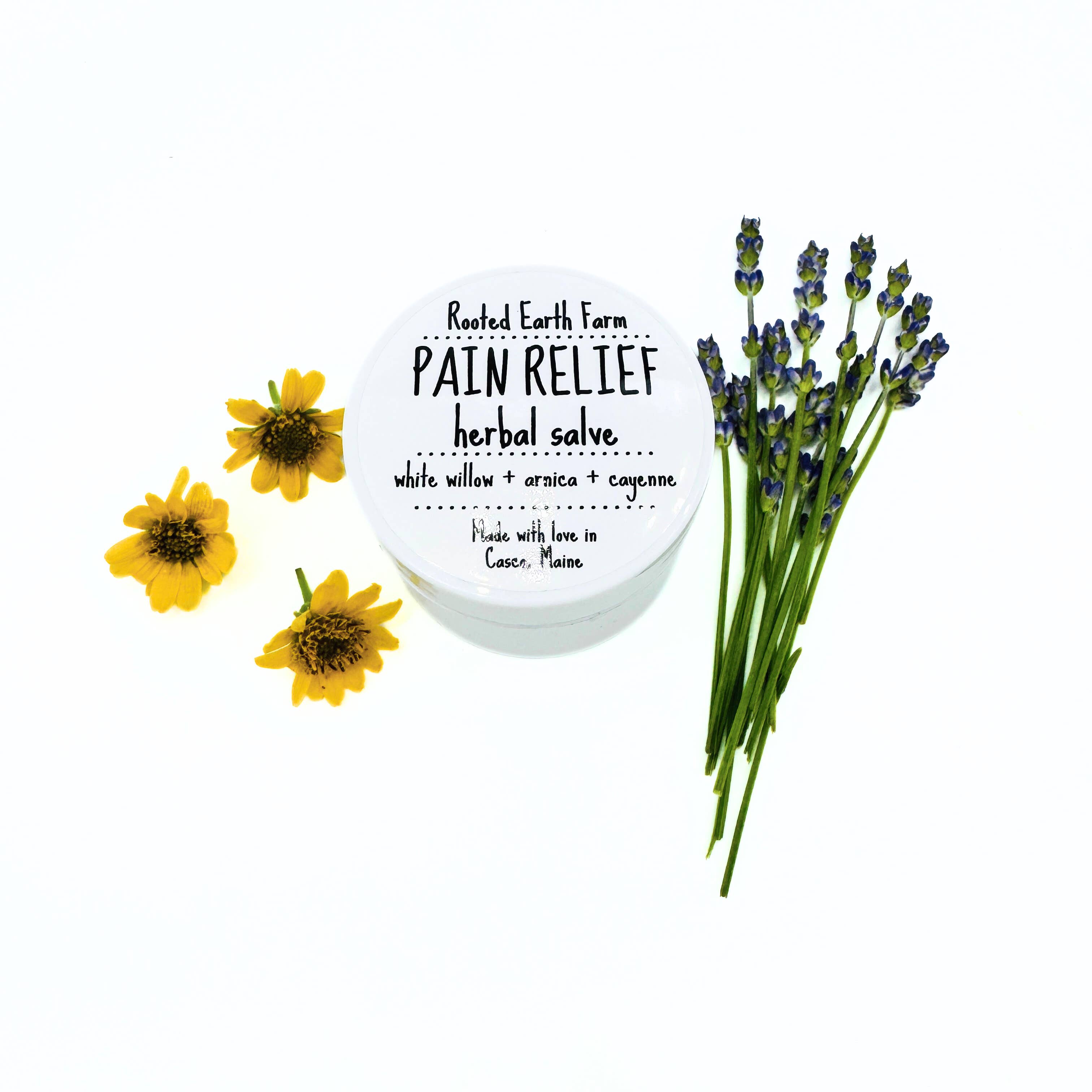 Rooted Earth Farm + Apothecary - Vente Crème/baume/pommade cicatrisante - Soulagement de la douleur - 4 options de taille1