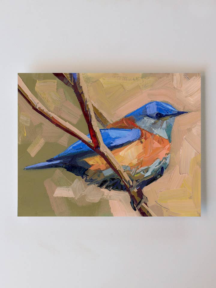 'Bluebird' Print for wholesale by Taylor Manoles Art