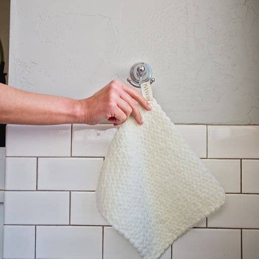 Ruhani - Wholesale Wash Cloth - White Lif – 7-Layer Plush Washcloth for Delicate Skin1