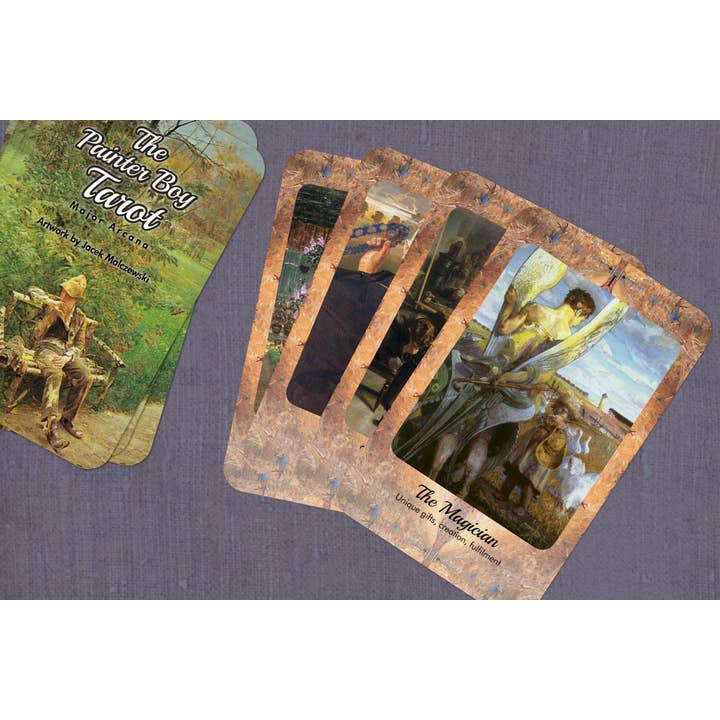 IBIZA TAROT - Wholesale Tarot Cards - The Painter Boy Tarot - Major Arcana6
