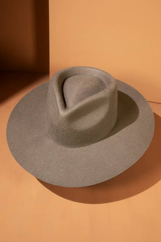 Urbanista - Vendita all'ingrosso Fedora - Donna - Cappello Panama a tesa rigida in lana australiana 100% con corona a goccia larga17