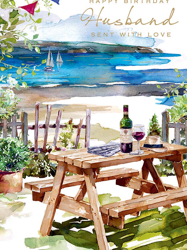 CARTÃO DE RELAÇÃO MARIDO DR519 PUBB BANCADA/COSTA por atacado de Nigel Quiney Publications Ltd