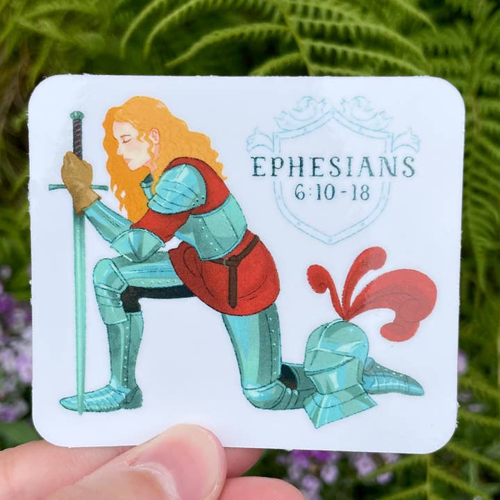 Tiday Art - Wholesale Sticker - Armor of God Vinyl Sticker Bundle – Complete 8 Design Set1