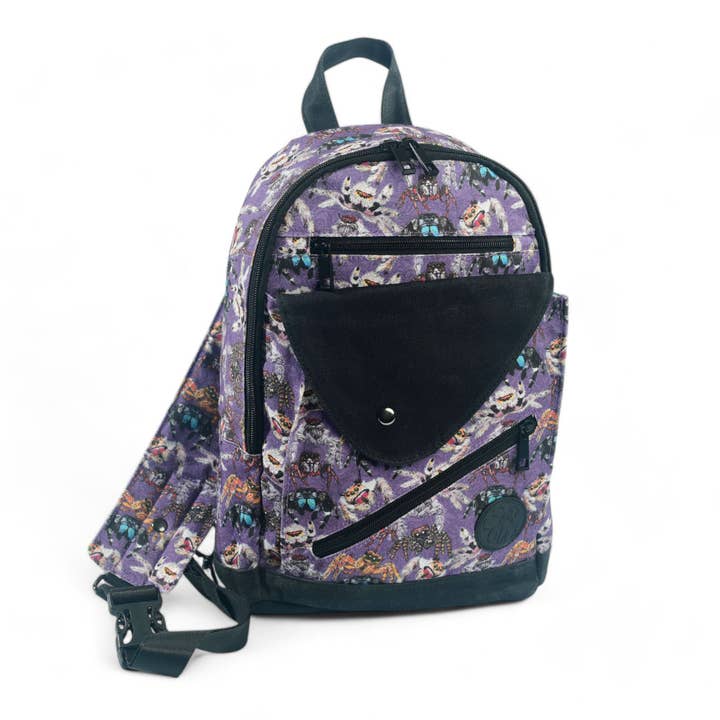 Sipsey Wilder - Wholesale Backpack - Unisex - Jumping Spiders Sling Backpack 5