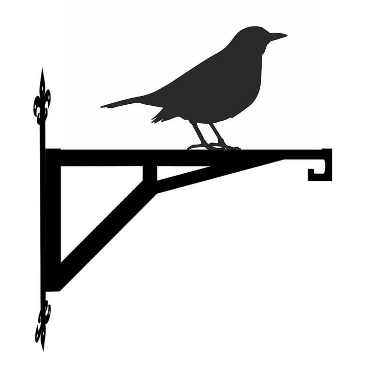 Blackbird Modern Contemporary Hanging Bracket for wholesale by Steel Images