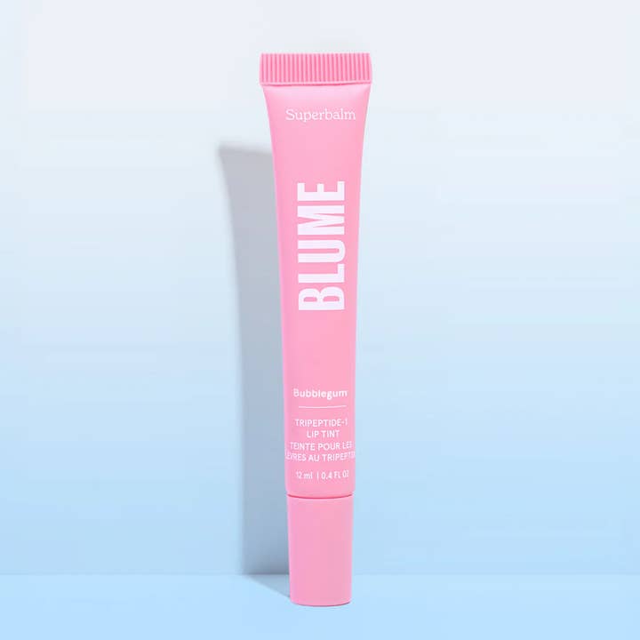 Superbalm Tripeptide-1 Lip Tint in Bubblegum for wholesale by Blume