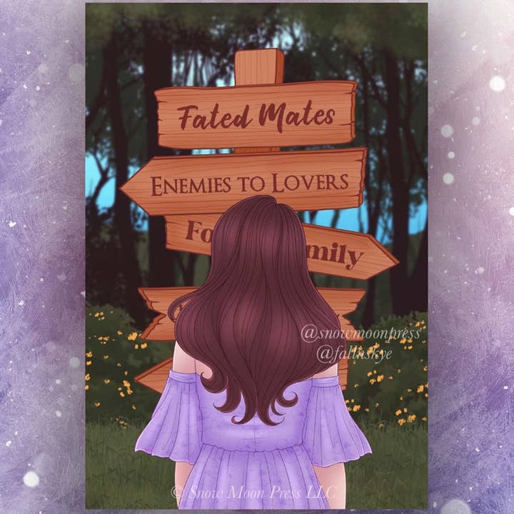 Forest Path - Lavender for wholesale by Snow Moon Press LLC