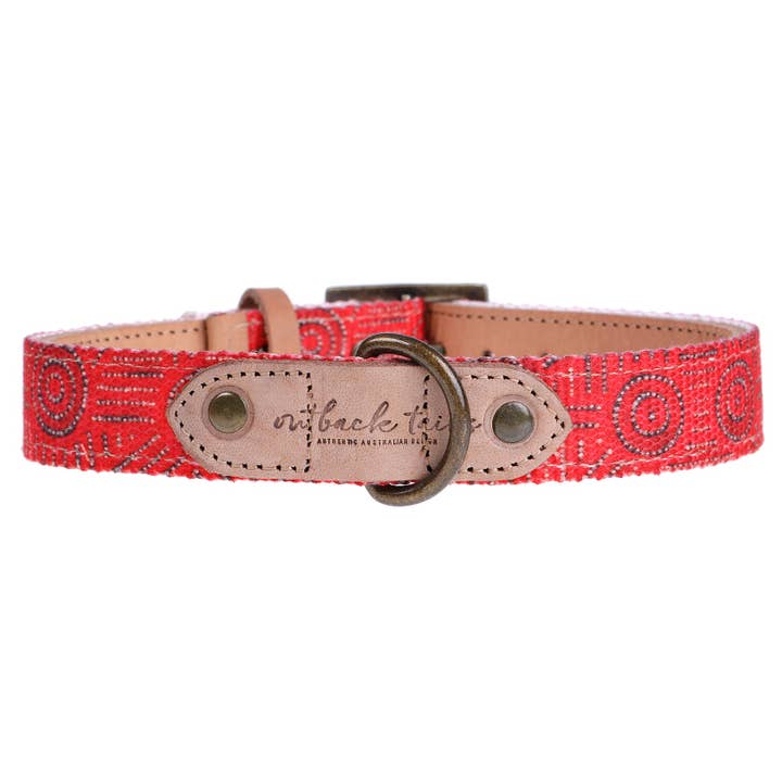 Outback Tails - Wholesale Pet collar – Dog - Leather Dog Collar - Water Dreaming