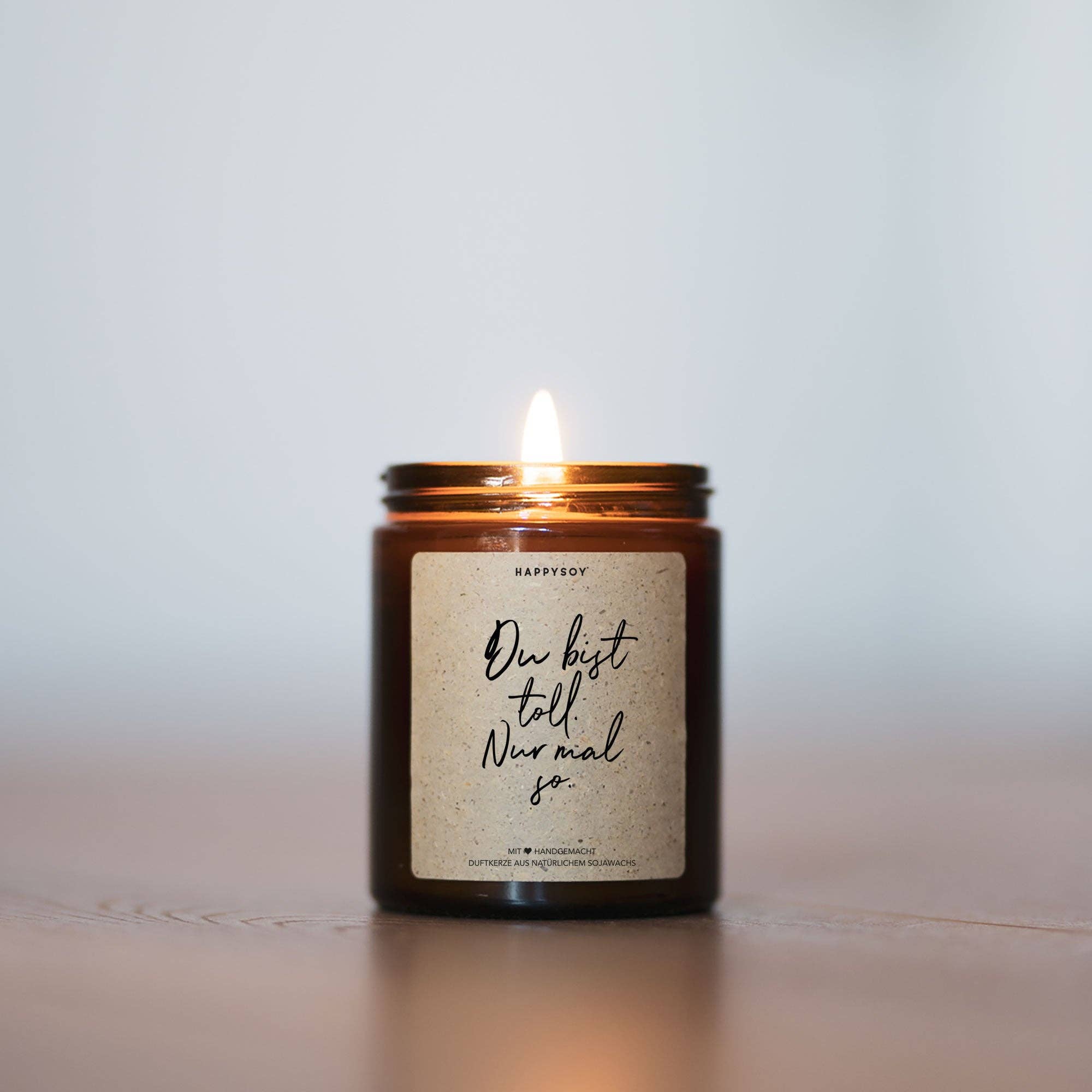 Happysoy - Wholesale Jar/Filled Candle - Scented candle | You are great. Just like that.3