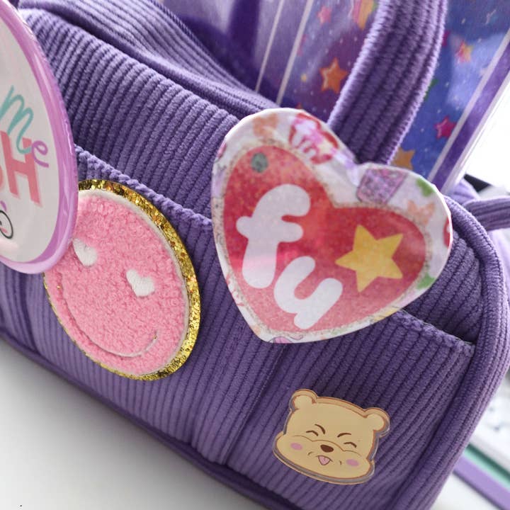 Kish B. Designs - Wholesale Lapel Pin/Button - F U| Heart Pin Back Button1