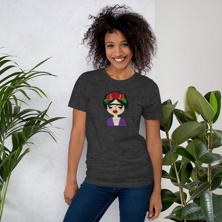 Frida - t-shirt voor dames voor wholesale door mi cielo
