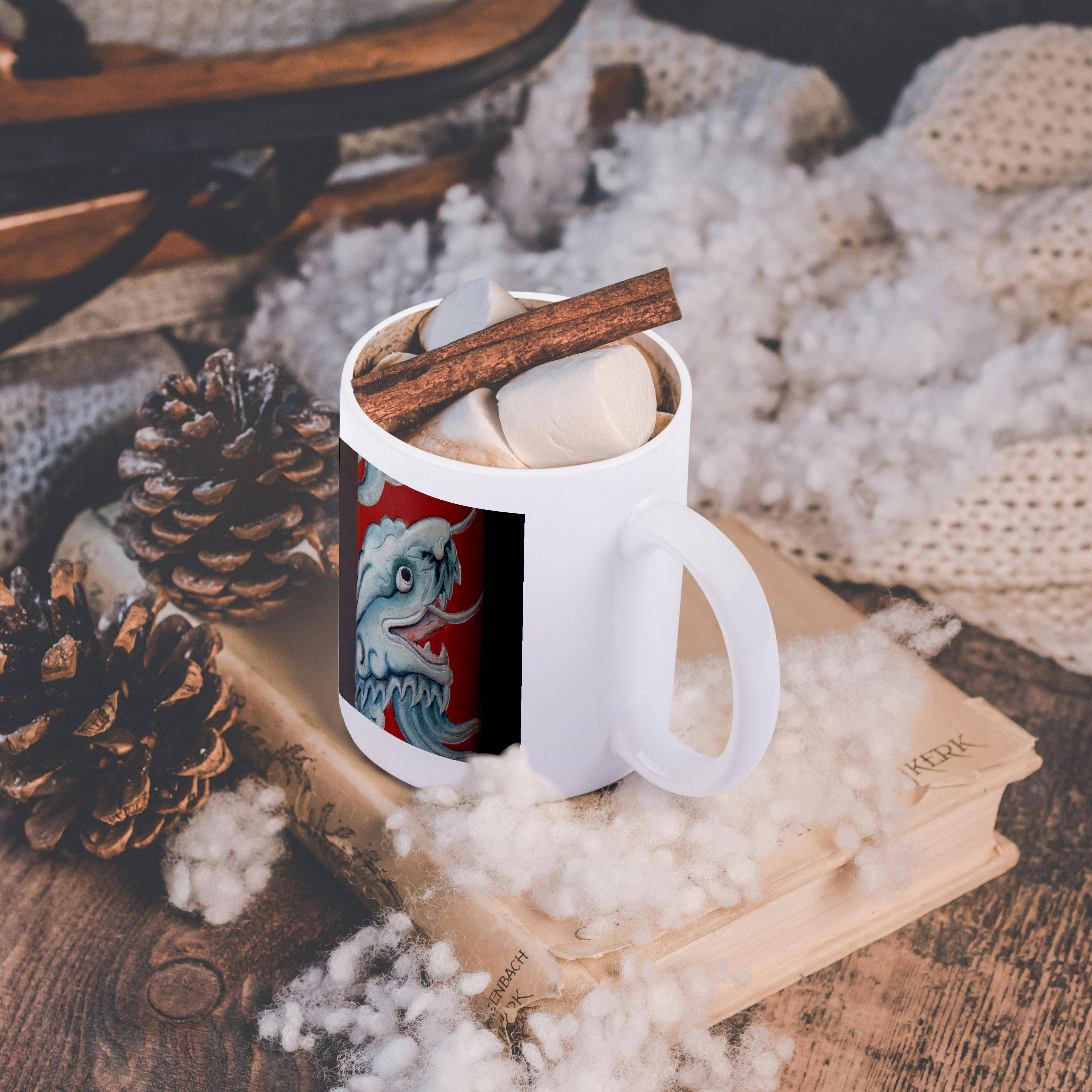 3dRose - Wholesale Coffee Mug - 3dRose, Vietnam. Naga on a column, Phouc Kien Assembly Hall, Mug11