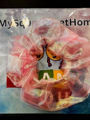 Roze haarelastiek voor kleine meisjes - set van 10 voor wholesale door MySquareFeetHome Kids