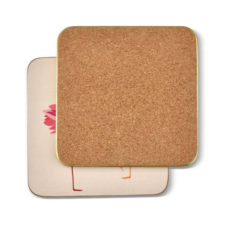 Portmeirion, Spode, Pimpernel, Nacthmann, Wrendale Designs - Wholesale Coasters - The Flamingo Collection Coasters Set of 6