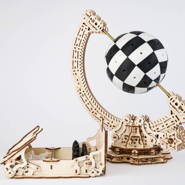 NKD PUZZLE spherical chess game to build “ORBCHESS” for wholesale by NKD Puzzle