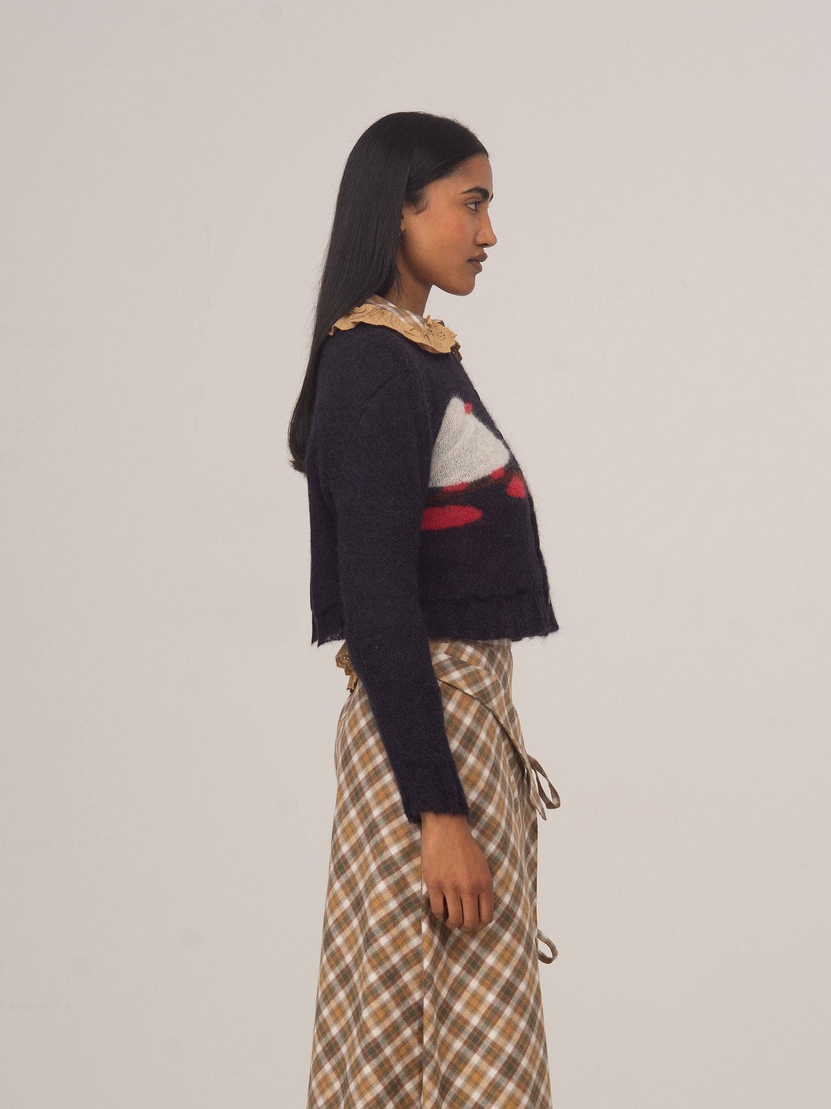 CARMEN SAYS - Wholesale Cardigan - Women's - Carolina Bird Knit Cardigan2