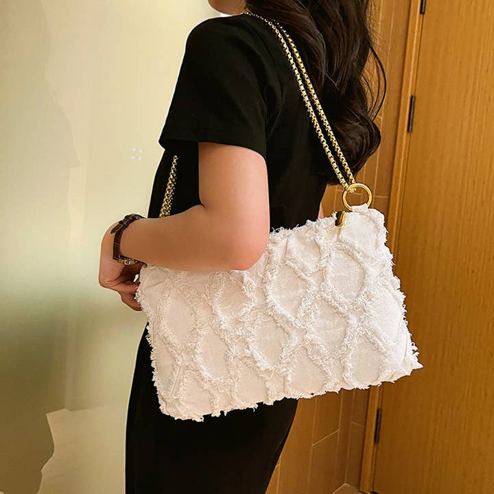 ACCITY - Wholesale Crossbody Bag - Women's - FASHION TASSEL ONE-SHOULDER CHAIN BAG_CWAB0989