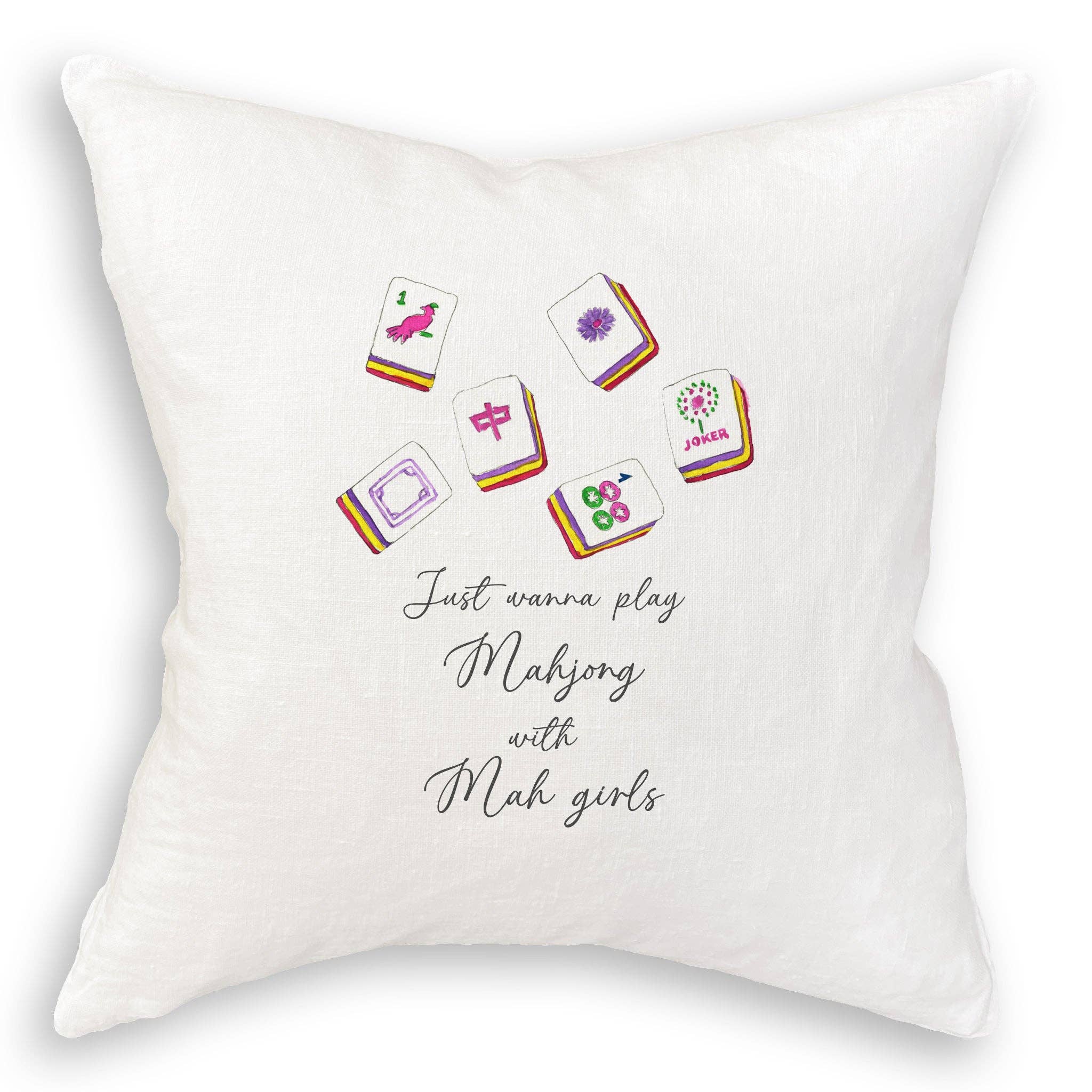 French Graffiti - Wholesale Tea Towel - Mahjong with Mah Girls11