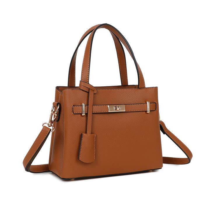 Gallantry - Wholesale Top Handle Bag - Women's - Malina (DQ-8680-2)3