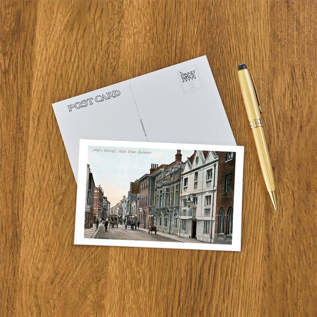 Found Image Press - Wholesale Postcard - Postcard EN-154 Watt's Charity, High Street, Rochestger, Eng1