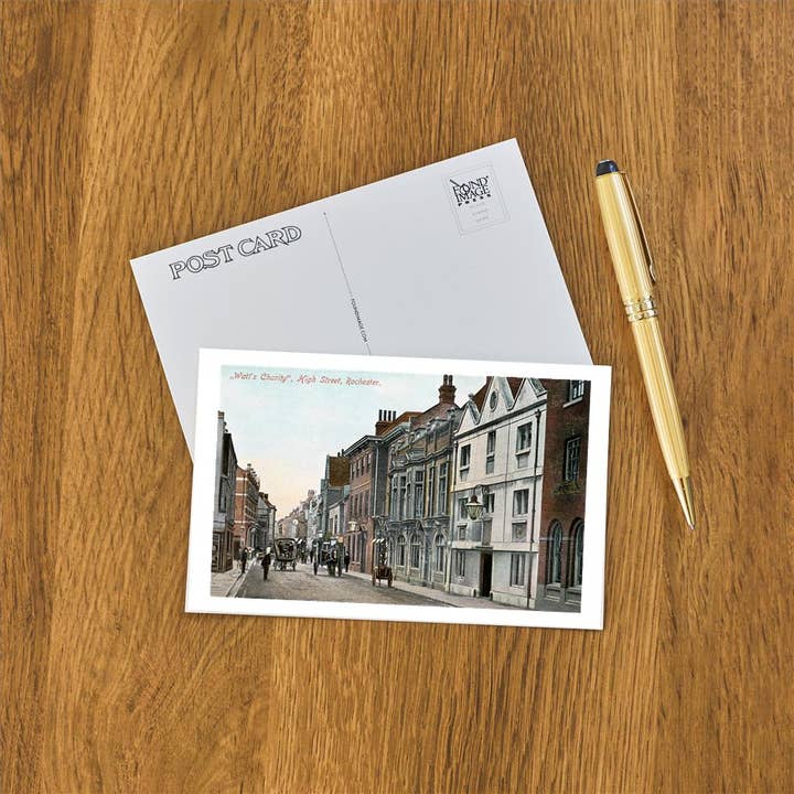 Found Image Press - Wholesale Postcard - Postcard EN-154 Watt's Charity, High Street, Rochestger, Eng1
