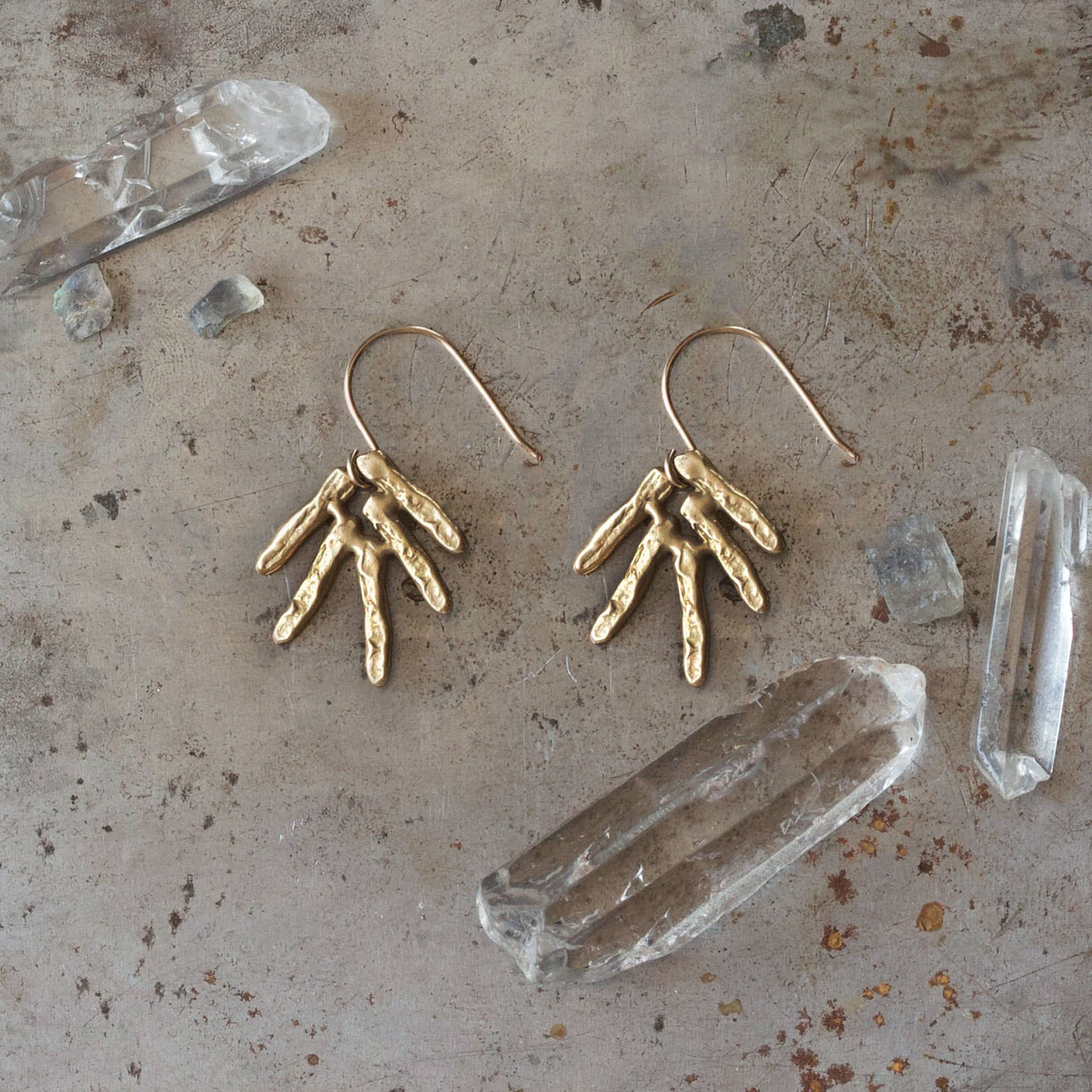 Emilie Shapiro Jewelry – Engroshandel Hængeøreringe og creoløreringe – Mini Solstråle Øreringe