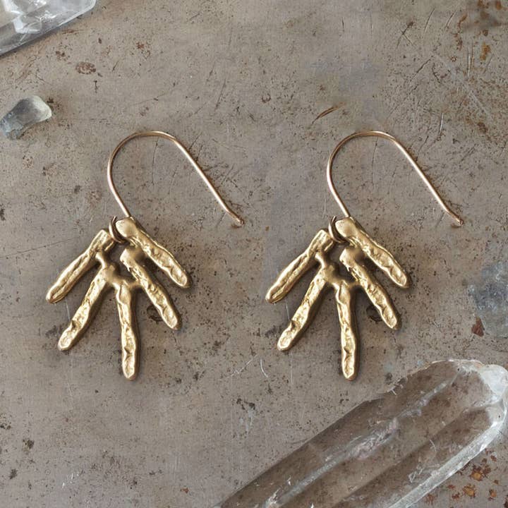 Emilie Shapiro Jewelry – Engroshandel Hængeøreringe og creoløreringe – Mini Solstråle Øreringe0