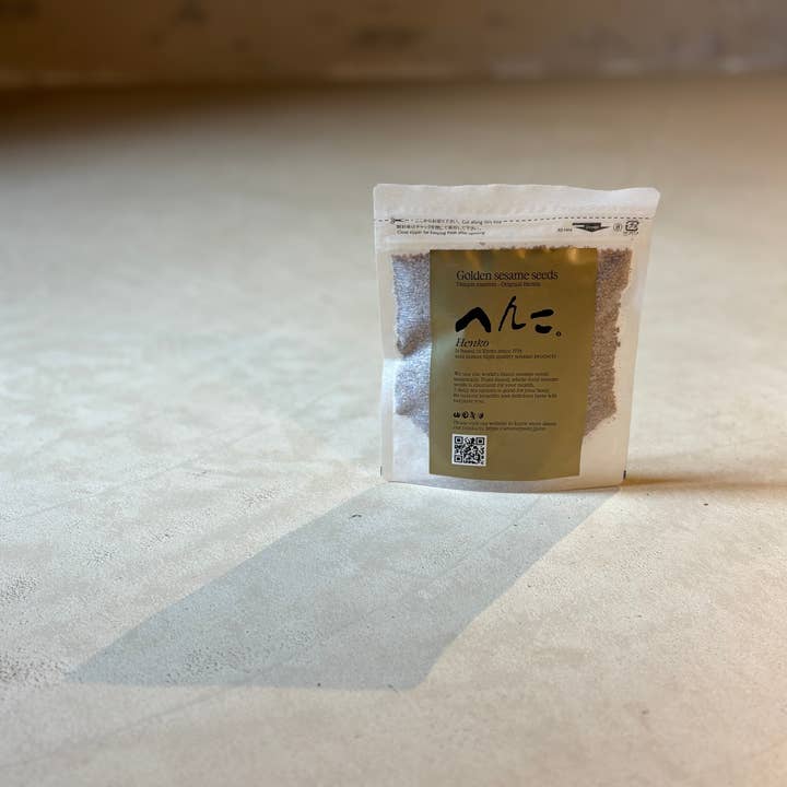Japan Artisans - Wholesale Seeds/Kernels - Henko–Roasted Golden Sesame seeds80g | Kyoto, Japan16