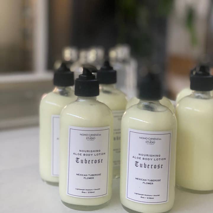 Aloe Vera Nourishing Perfumed Body Lotion for wholesale by NoHo Candle Co.