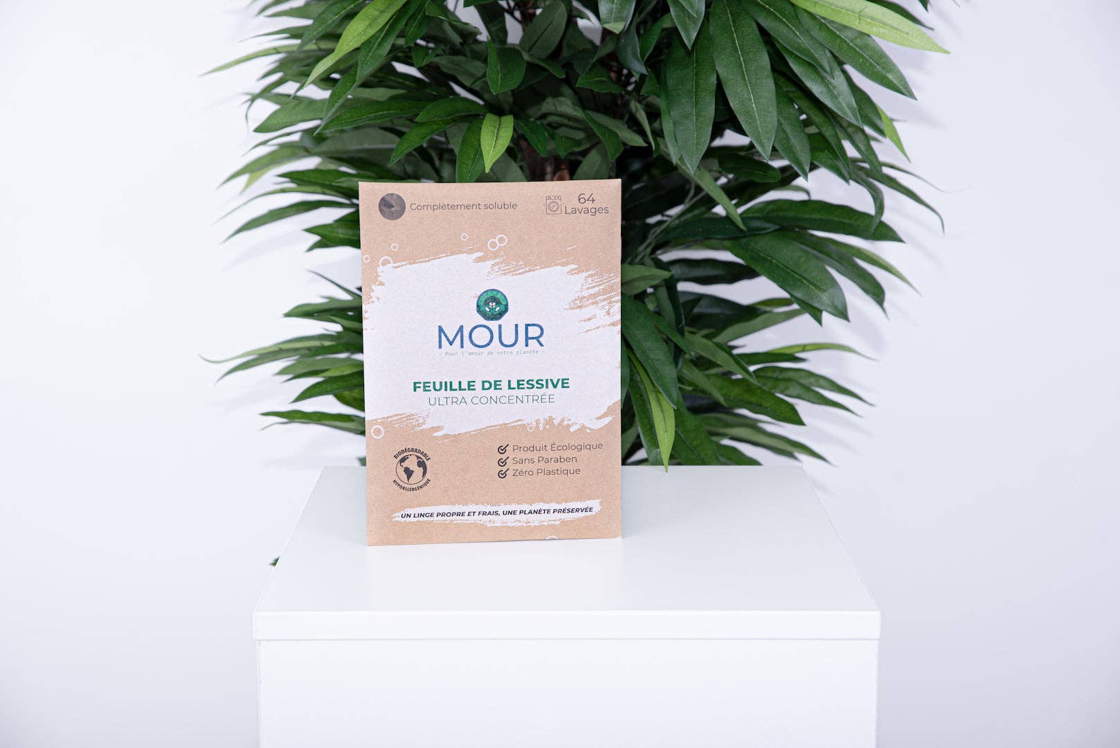MOURGREEN - Wholesale Laundry Detergent Powder/Pods - MOUR ECOLOGICAL LAUNDRY SHEETS 64 WASHES7