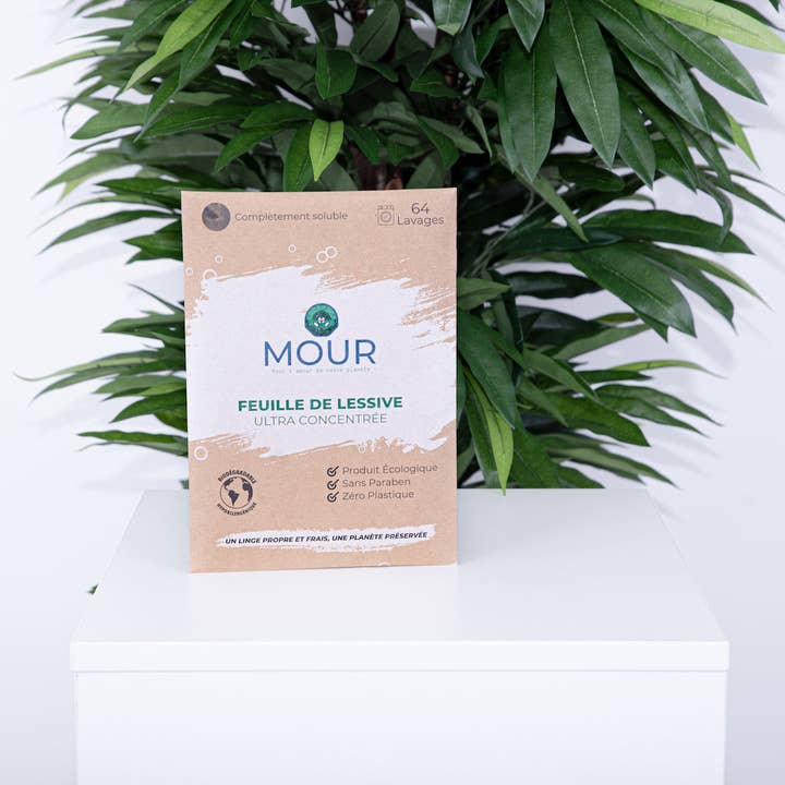MOURGREEN - Wholesale Laundry Detergent Powder/Pods - MOUR ECOLOGICAL LAUNDRY SHEETS 64 WASHES7