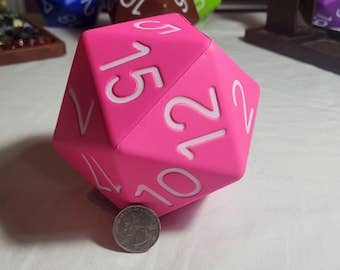 Cultivation Games - Wholesale Dice - Big Foam Dice 4 inch D20's (11 colors) by Zucati6