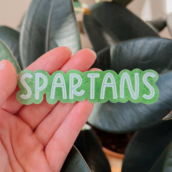 Michigan State University Spartan Sticker (Mini) for wholesale by Stuck on You Design Co.