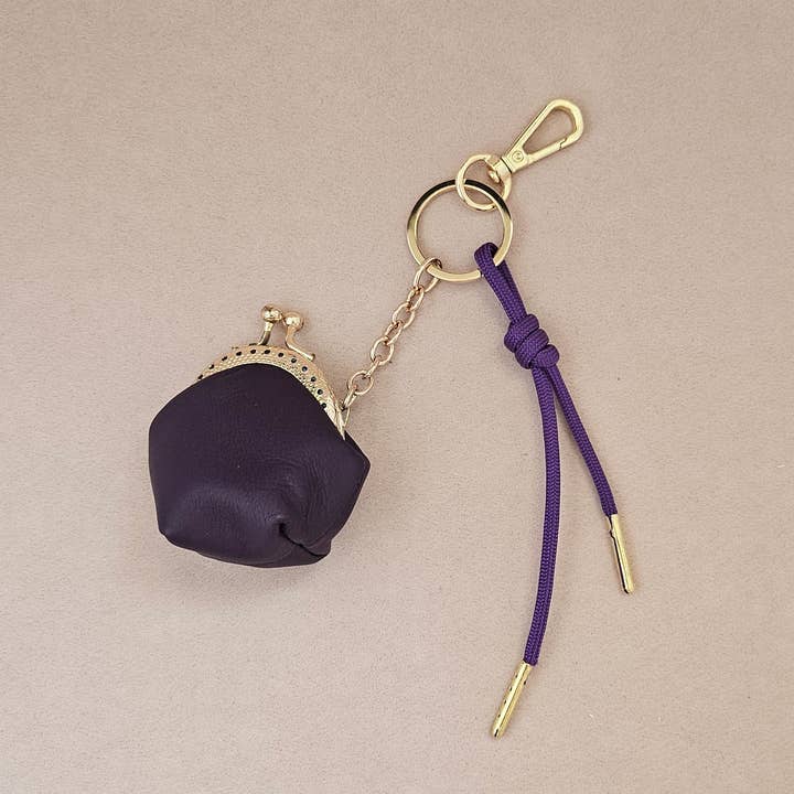 Royal marais - Wholesale Coin Purse - Women's - Bag charm, leather coin purse6