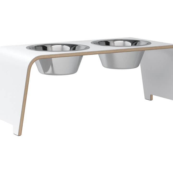 dogBar® - Wholesale Pet Bowl - Cat/Dog - dogBar L - White / B-Stock No. 021