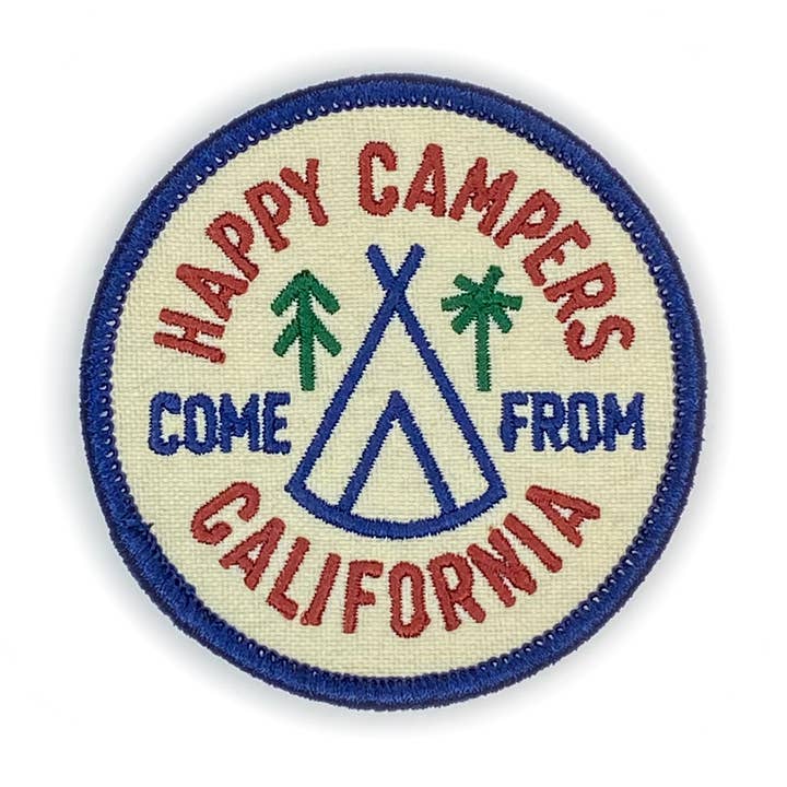 Patch Happy Campers pour la vente par Poppy & Quail