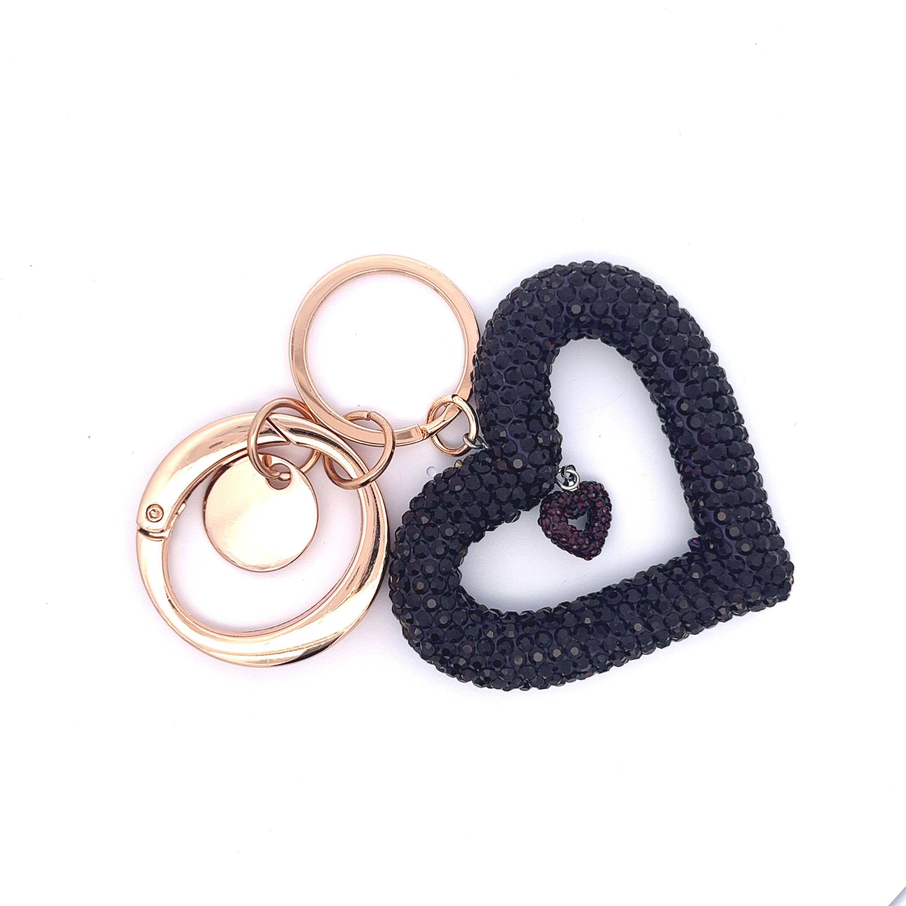 AMORINO SRL – Porta-chaves - Mulher por atacado – Porta-chaves Coração - YF23296E4312