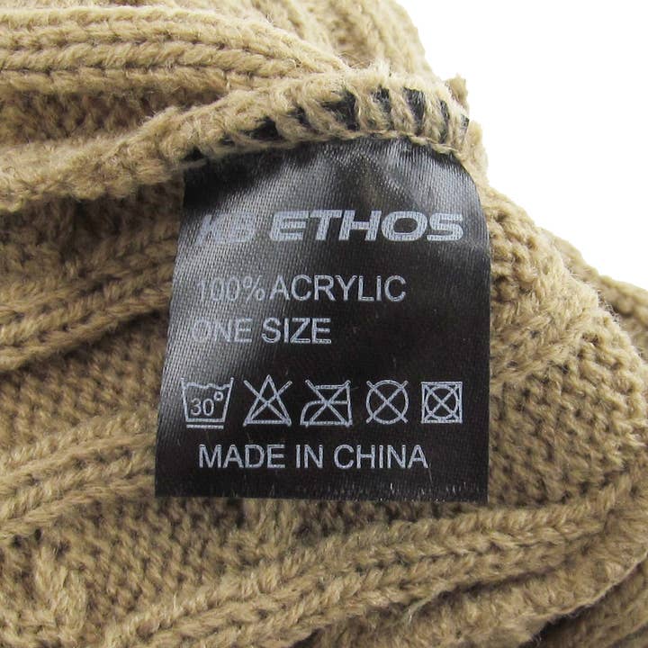 KBETHOS - Wholesale Beanie - Unisex - Cuffless Cable Knit Beanie29