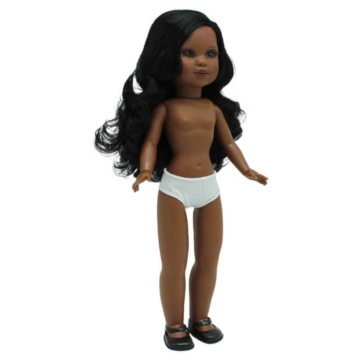 Folk Artesanía Muñecas - Vente Poupée – enfant - Poupée Simona 40 cm. Artisanat folklorique original mulâtre noir4