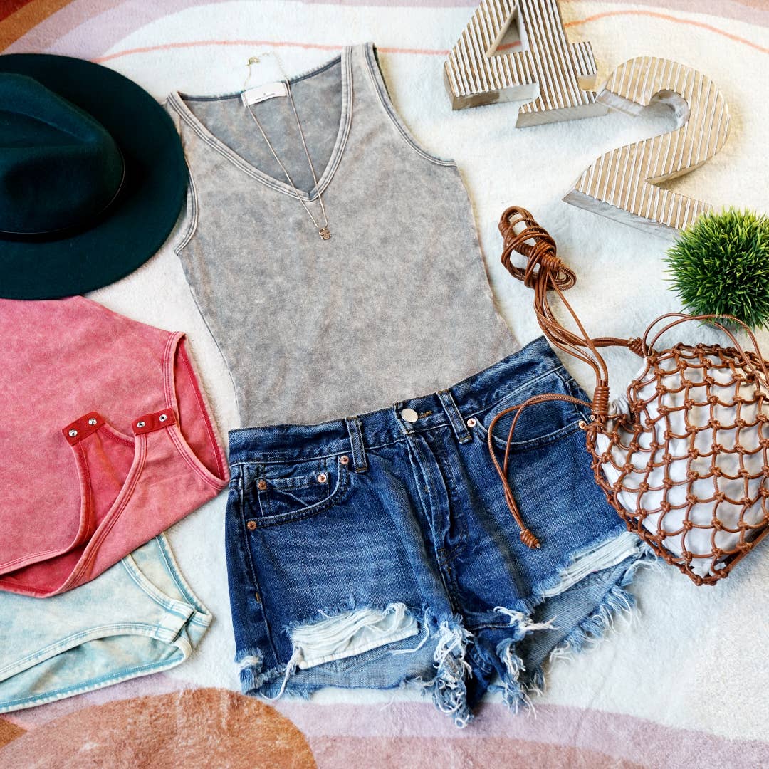 42POPS – Bodysuit - Mulher por atacado – Body de algodão lavado com fechamento em botões de pressão56