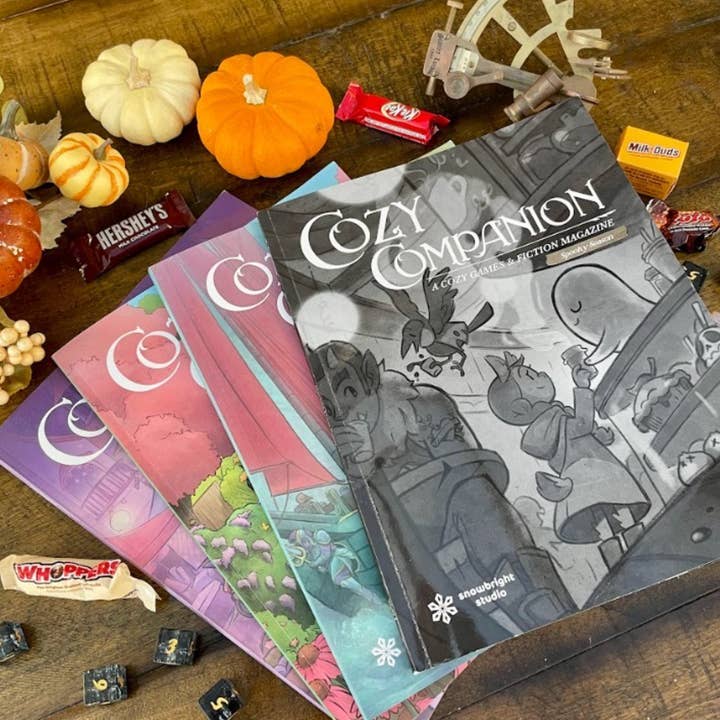 Snowbright Studio - Vendita all'ingrosso Rivista - Cozy Companion, un'accogliente rivista di giochi (Sampler Pack)5