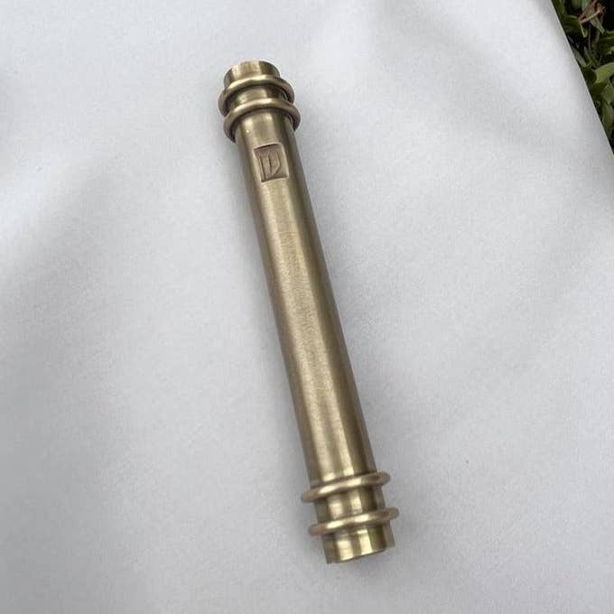 Design Torcido de Latão Antigo (Bronze) por atacado de A&S Mezuzot